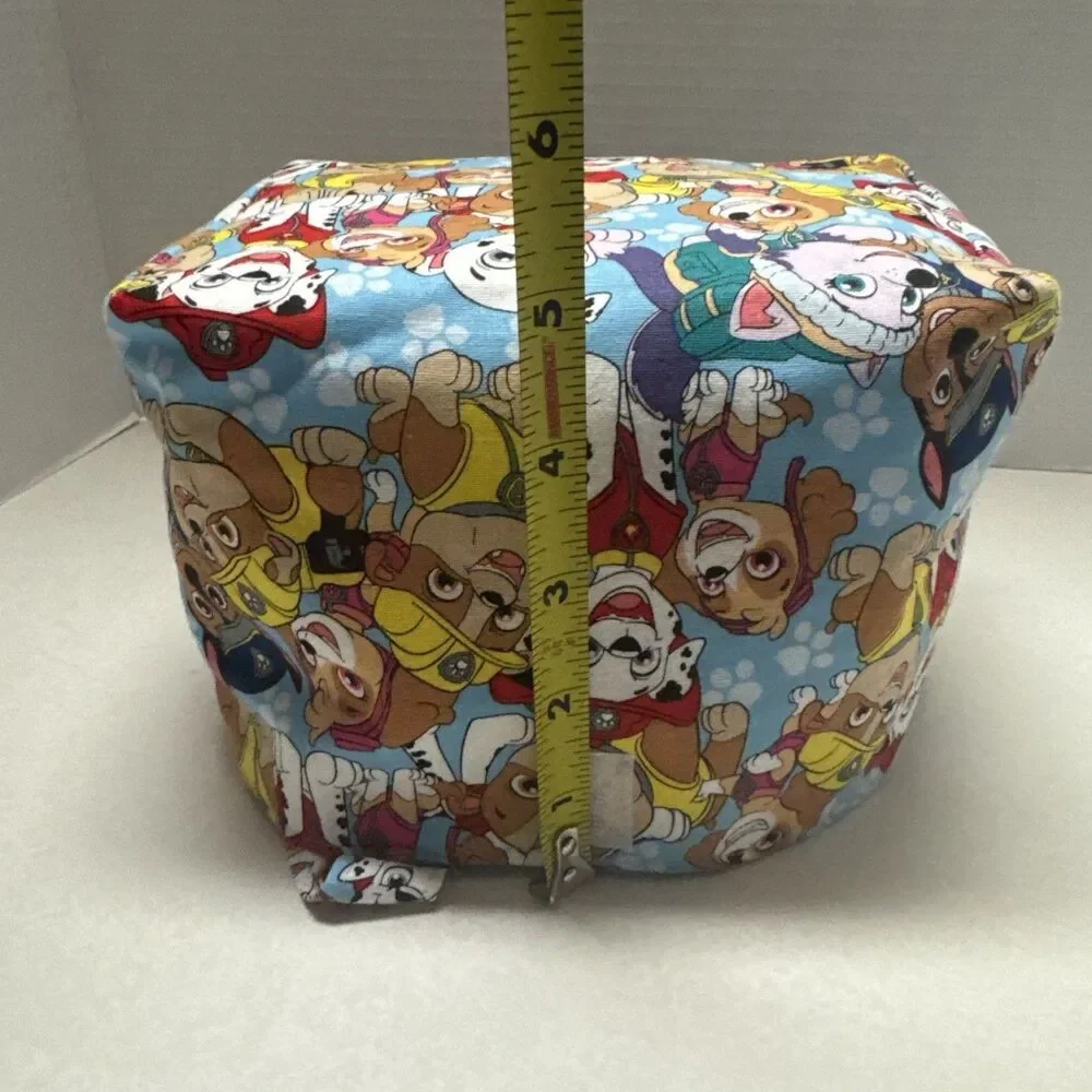Handmade Homemade Lined Mini Tote Bag/Gift Bag Blue Paw Patrol Print Dog Bag